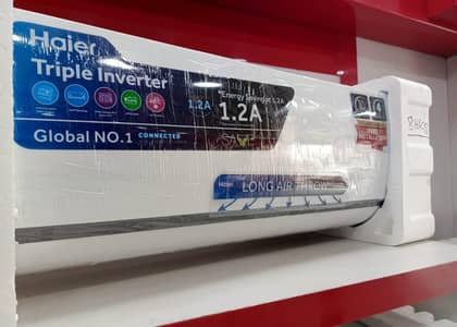 haier 1.5 ton DC inverter air conditioner ac get on installments