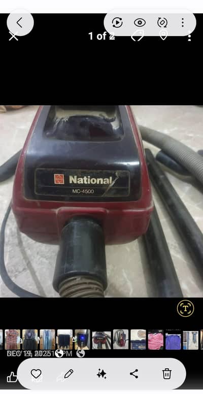 national vacuum cleaner