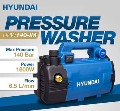 Hyundai Pressure Washer 140 Bar HPW- 1800wat