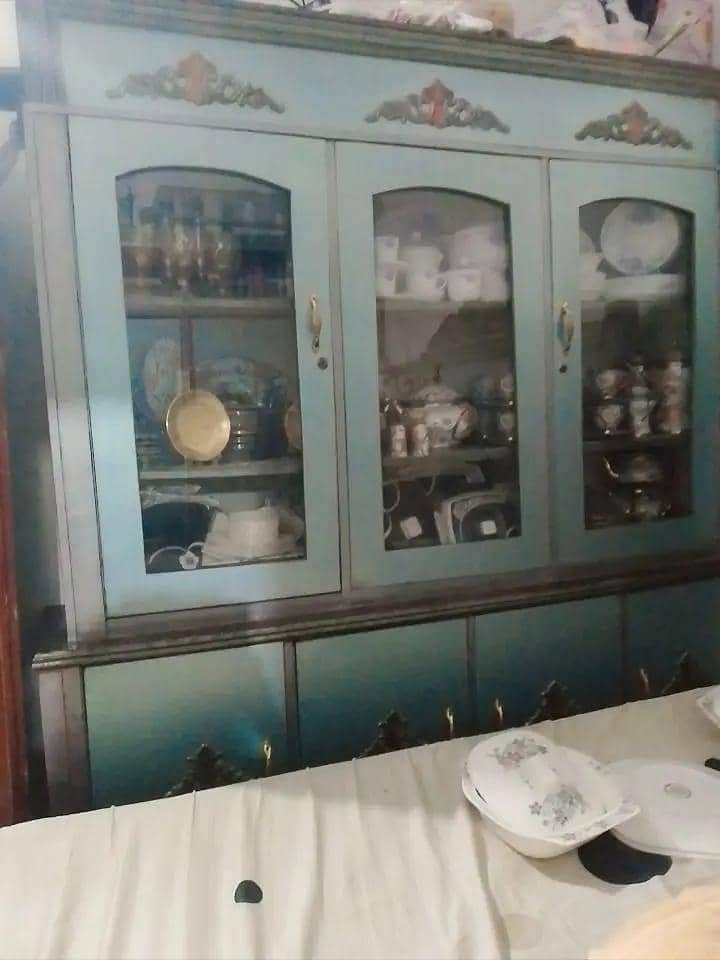 full bed set dressing table wardrobe table set showcase 6