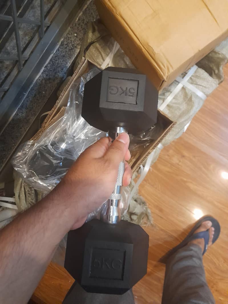 Imported HEX Dumbells 2