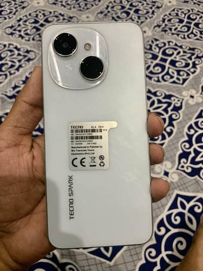 Tecno Spark Go 1 (4+4/128) Lush Condition With Box & Charger