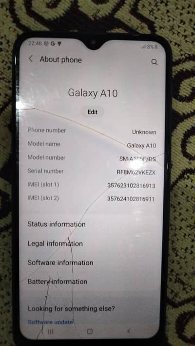 Samsung Mobile A10
