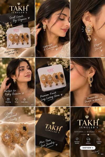 royal drop earrings