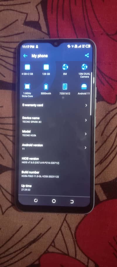 tecno spark 8c 4+2 128 box bi ha