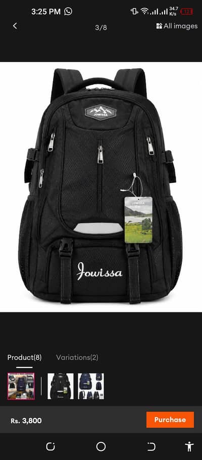 Nike / Sports Style College Backpacks - Hiking backpack, travel bag