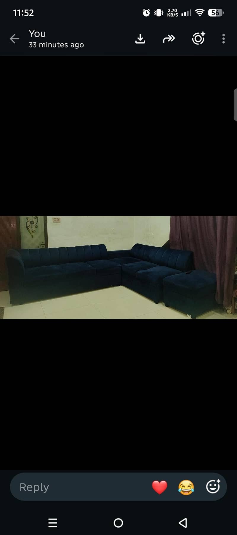 L shape sofa 0