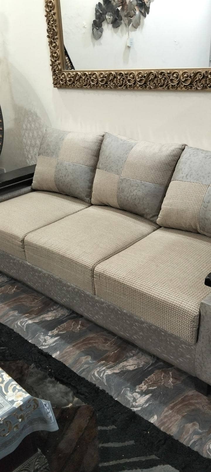 solid sofa set 3