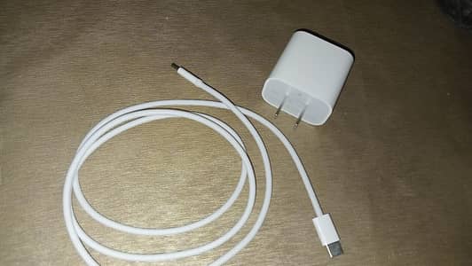 apple original adapter and cable