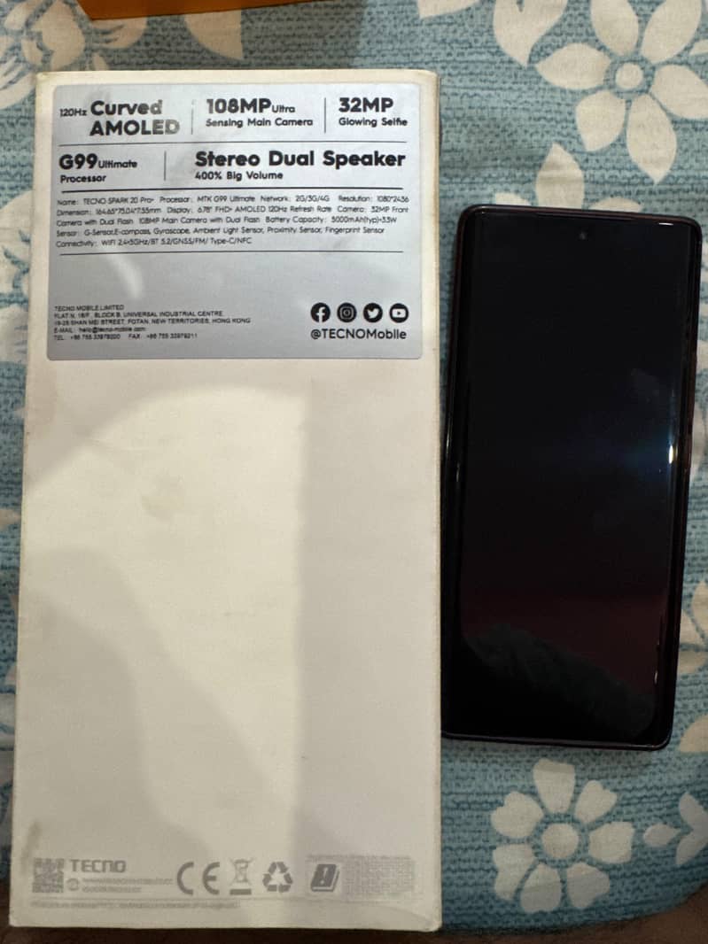 Tecno Spark 20 Pro Plus 9