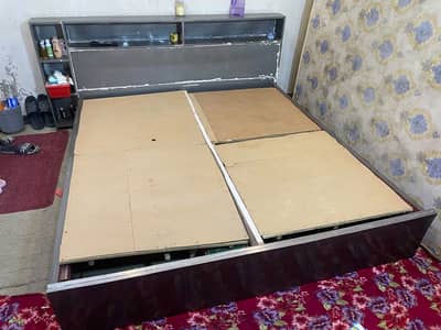 Wooden Double Bed