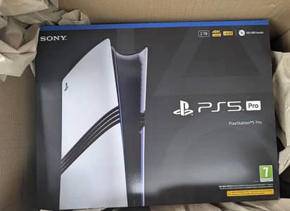 ps5 pro with box 2 controller 2tb disk drive urgent sale