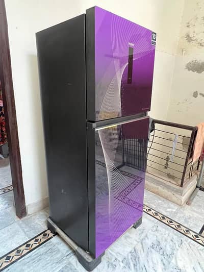 Hair glass door brand new large size fridge