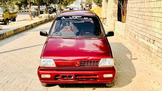 Suzuki Mehran VX 2007 | Maroon | 100,000 KM | Biometric Clear