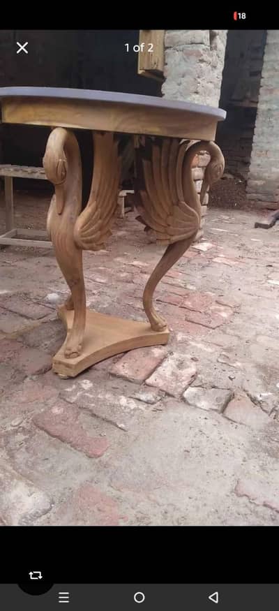 duck style table