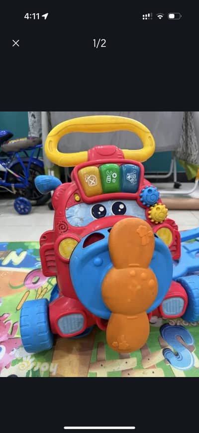 Baby Walker / Push & Ride-On Toy for Sale