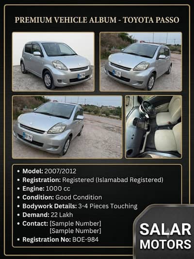 Toyota Passo 2007