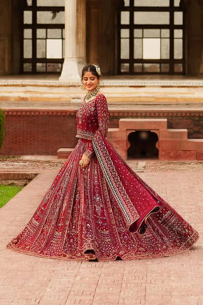 Bridal lenhga dress fabric:indian raw silk