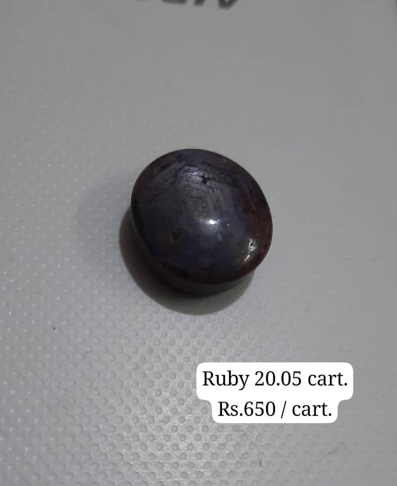 Ruby Natural Ruby 100% Authentic 0