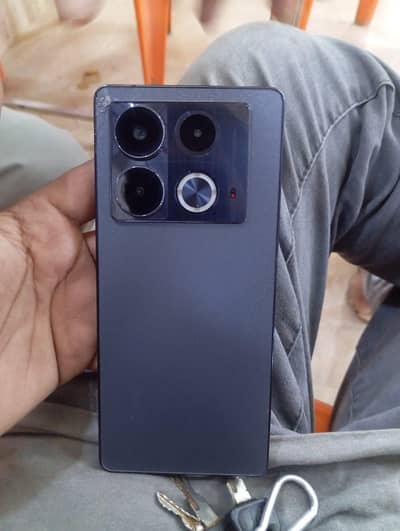 Infinix Note 40 8+8 256 read full ads normal back crack ha