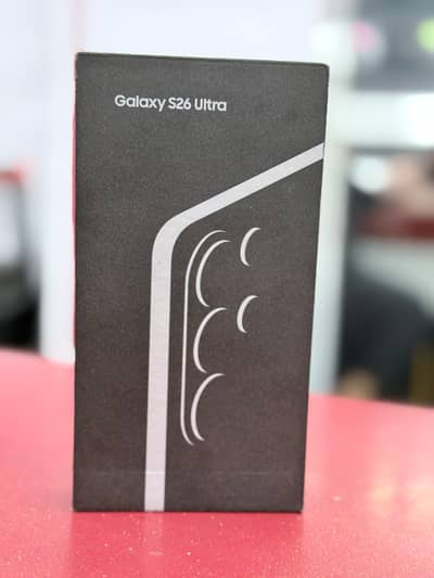 Samsung Mobile S26 Ultra Box pack brand new non pta 4 month sim time