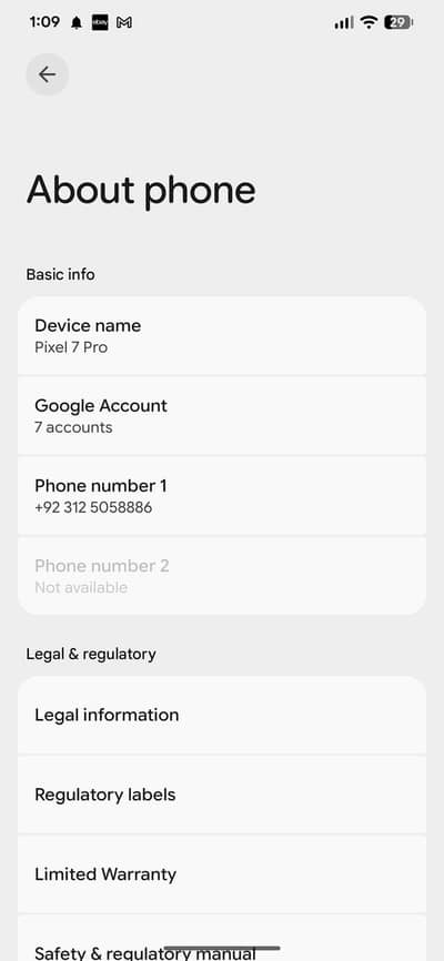 Google Pixel 7 Pro