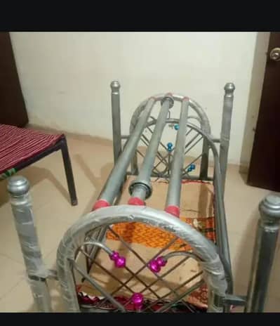 Premium Steel Baby Jhoola / Cradle – Excellent Condition