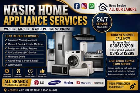 Appliances repairing / services / installation professional