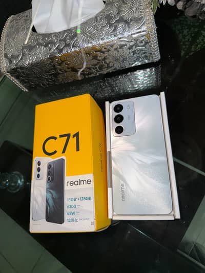 Realme C71.6/128  with box all ok