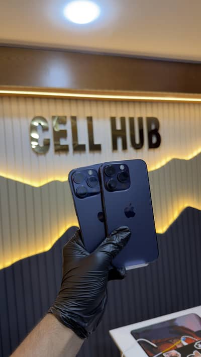 iphone 14 pro 256GB LLA Dual sim Official PTA Approved Waterpack Stock