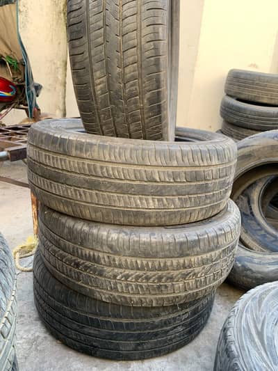 Tyres Set 235 55 19 Dunlop