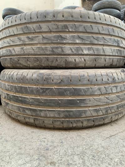 2 tyres 225 55 19
