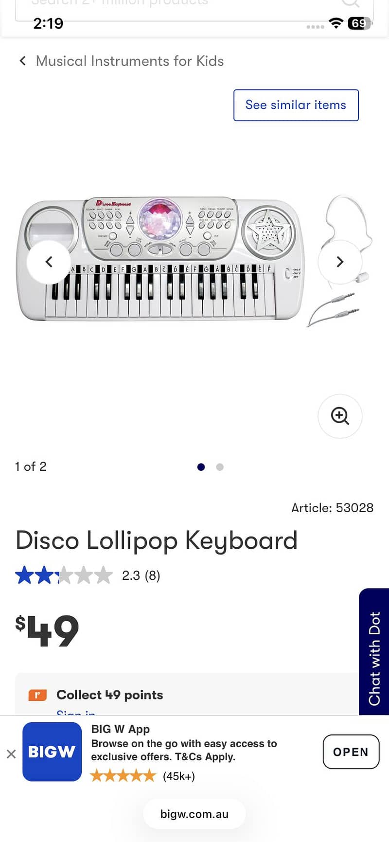 Disco keyboard 1