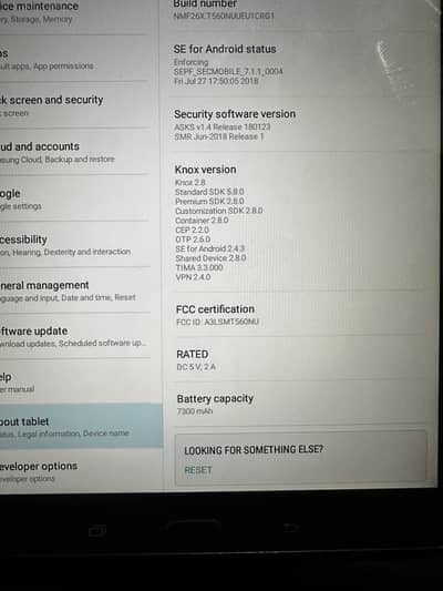 Samsung Galaxy Tab E 9.6" SM-T560NU Clean Piece`