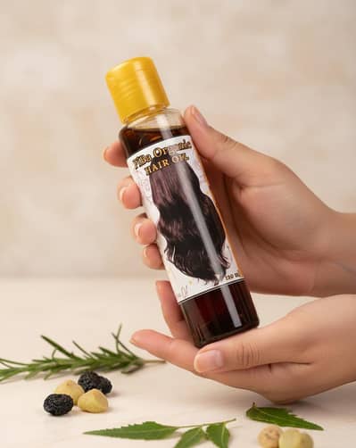 Fiba's organic hair oil