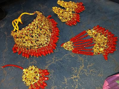 bridal jewellery set