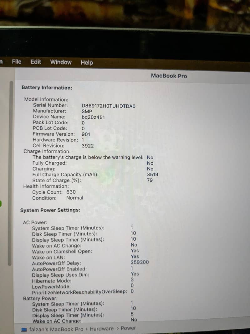 Macbookpro 2017model Touchbar 6