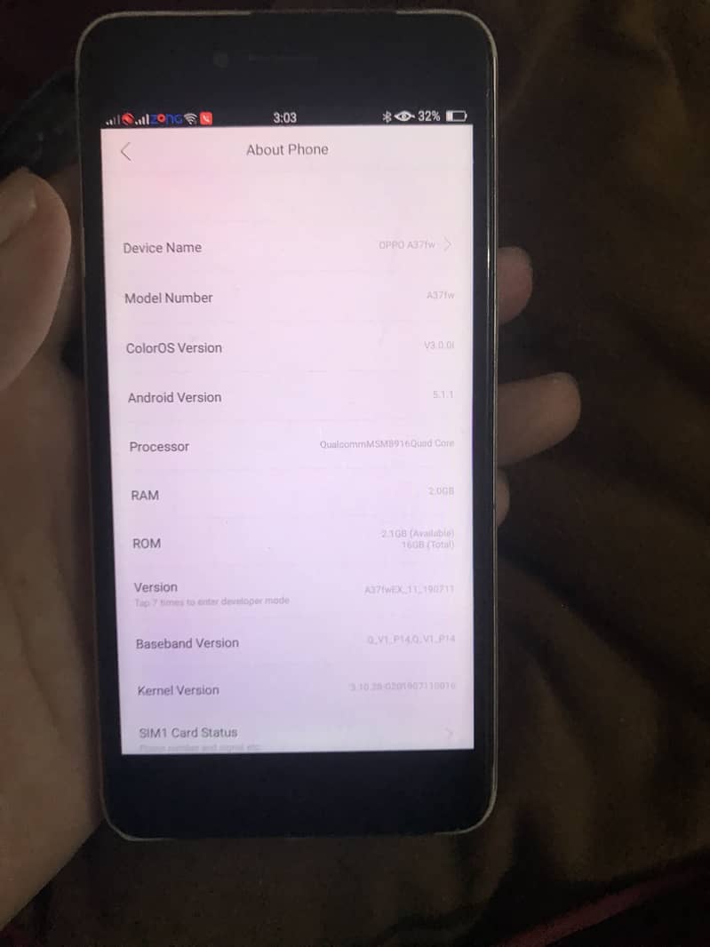 OPPO A37 2