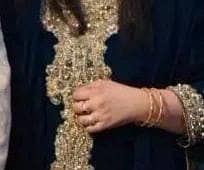 velvet suit and shawl
