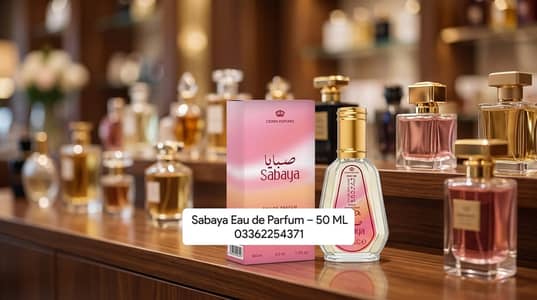 Sabaya Eau De Parfum 50ML | Crown Perfumes | New