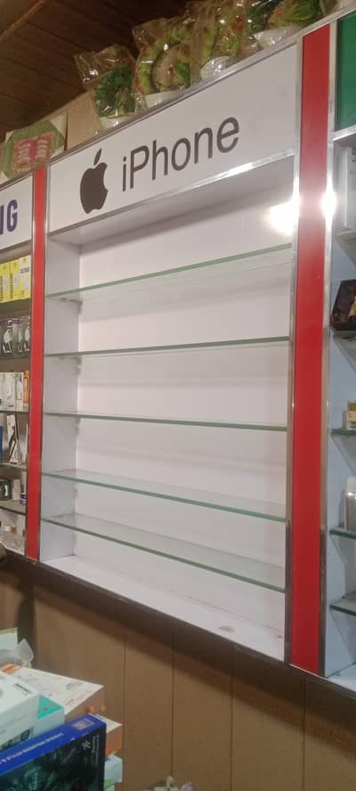 All mobile shop for sale with counter and Racks.