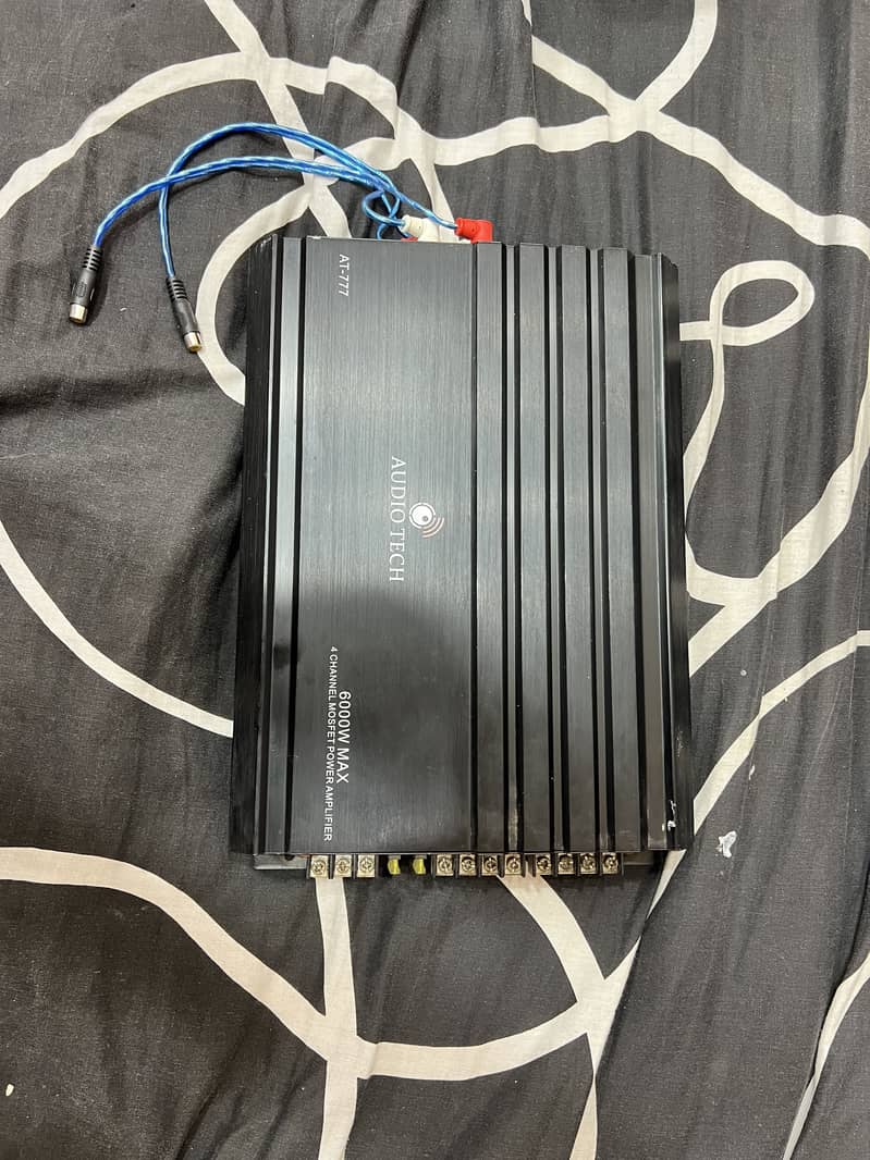 Audio tech amplifier 6000W 0