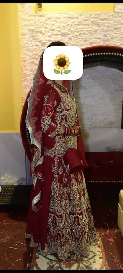 Red Bridal lehnga