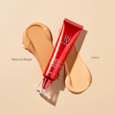 FV Foundation Oil Absorb Ivory Liquid Foundation 30g | Best Tube Foun