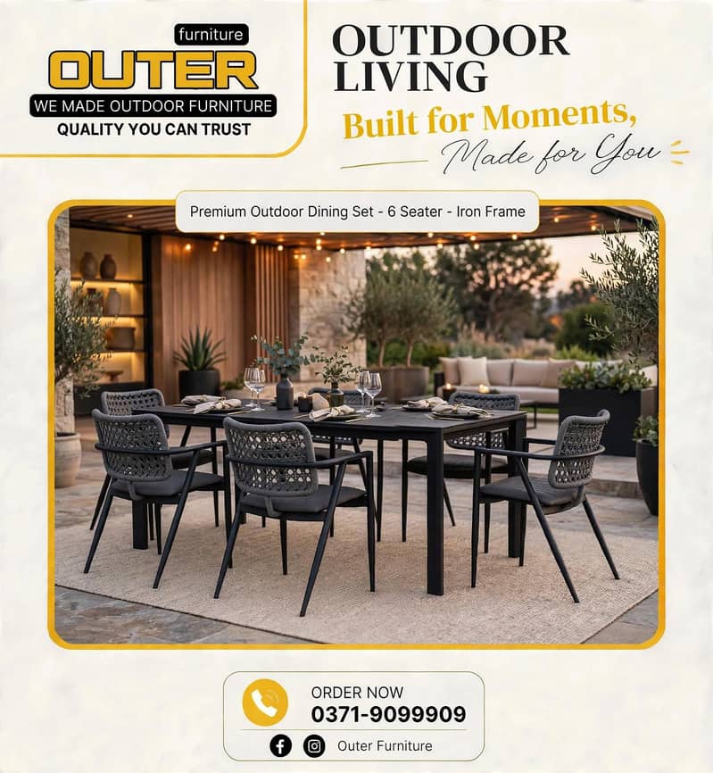 Outdoor Dining set 9
