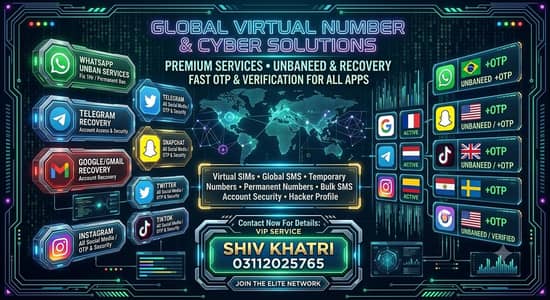 virtual number all countries and cyber service