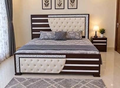 double bed pochie wooden bed king siza Double bed bed