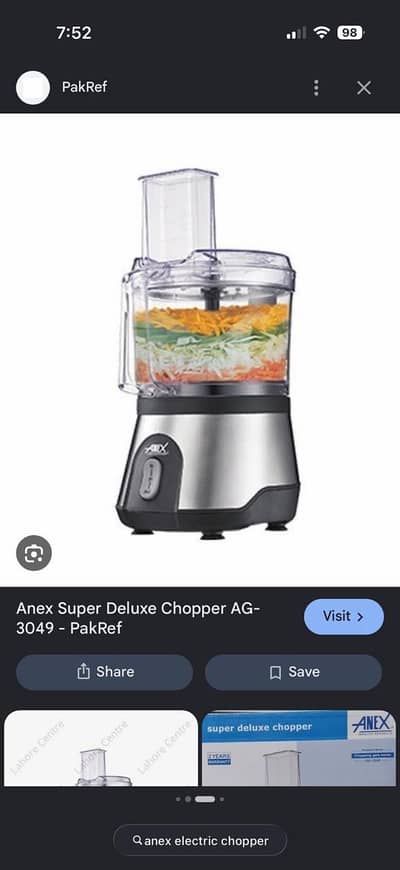 Anex chopper