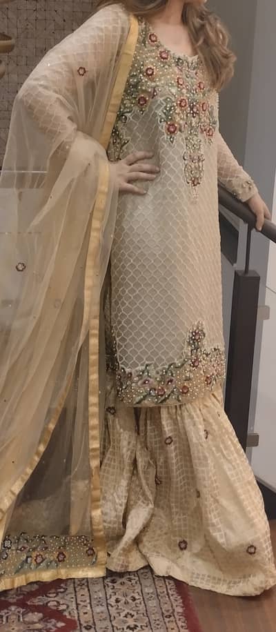 Luxury Designer Formal dress, custom boutique – Worn Once – 10/1