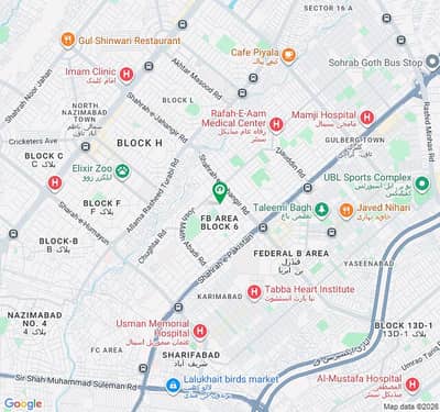 Prime Location 800 Square Yards House In Federal B Area - Block 6 Is Available